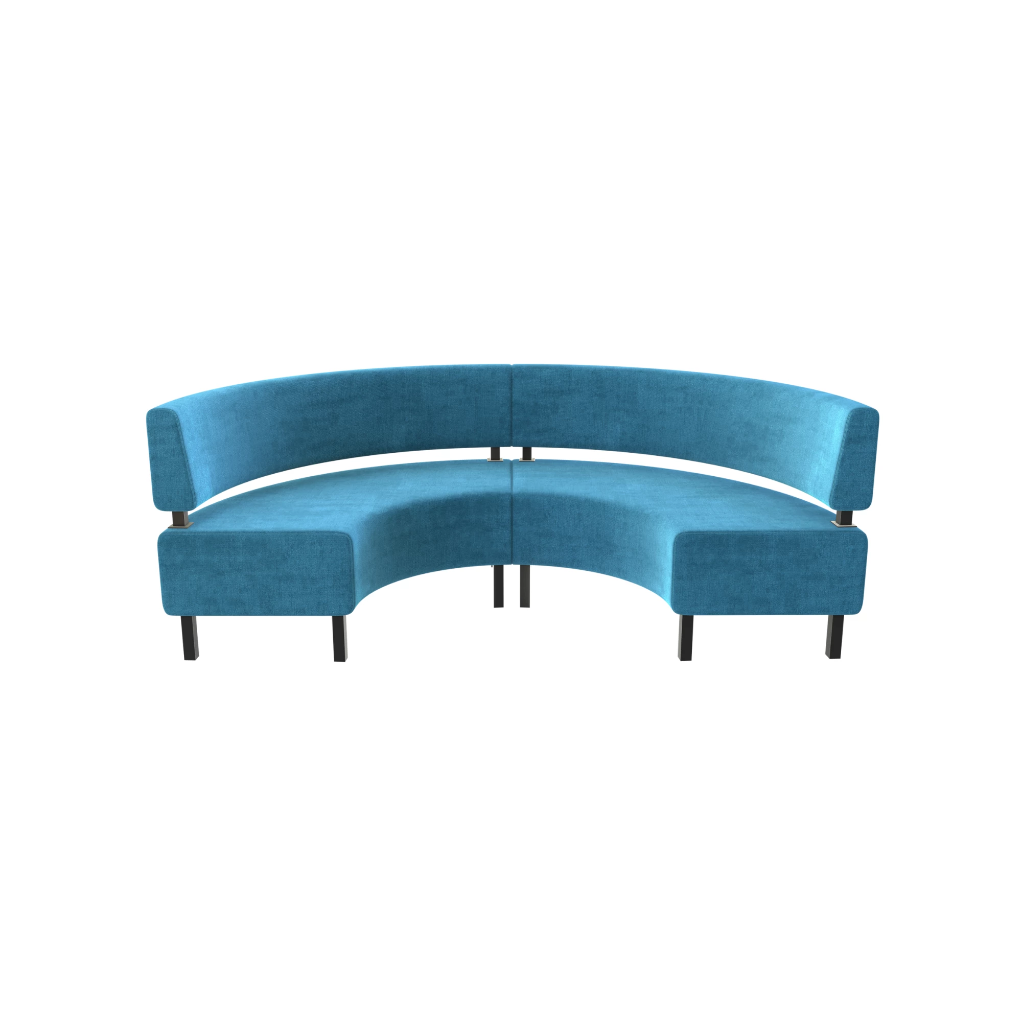 Rado Semicircular Bench